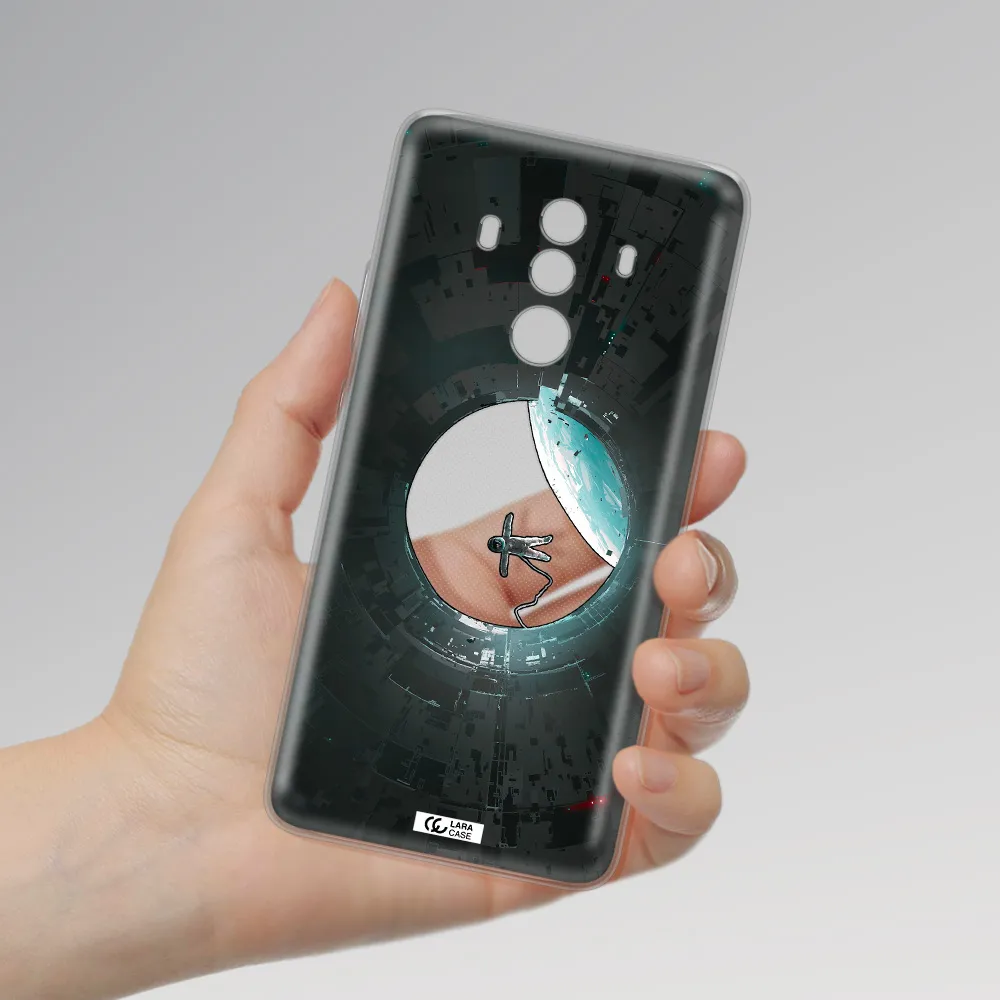 a astronaut in a space station Huawei Mate 10 Clear TPU Case