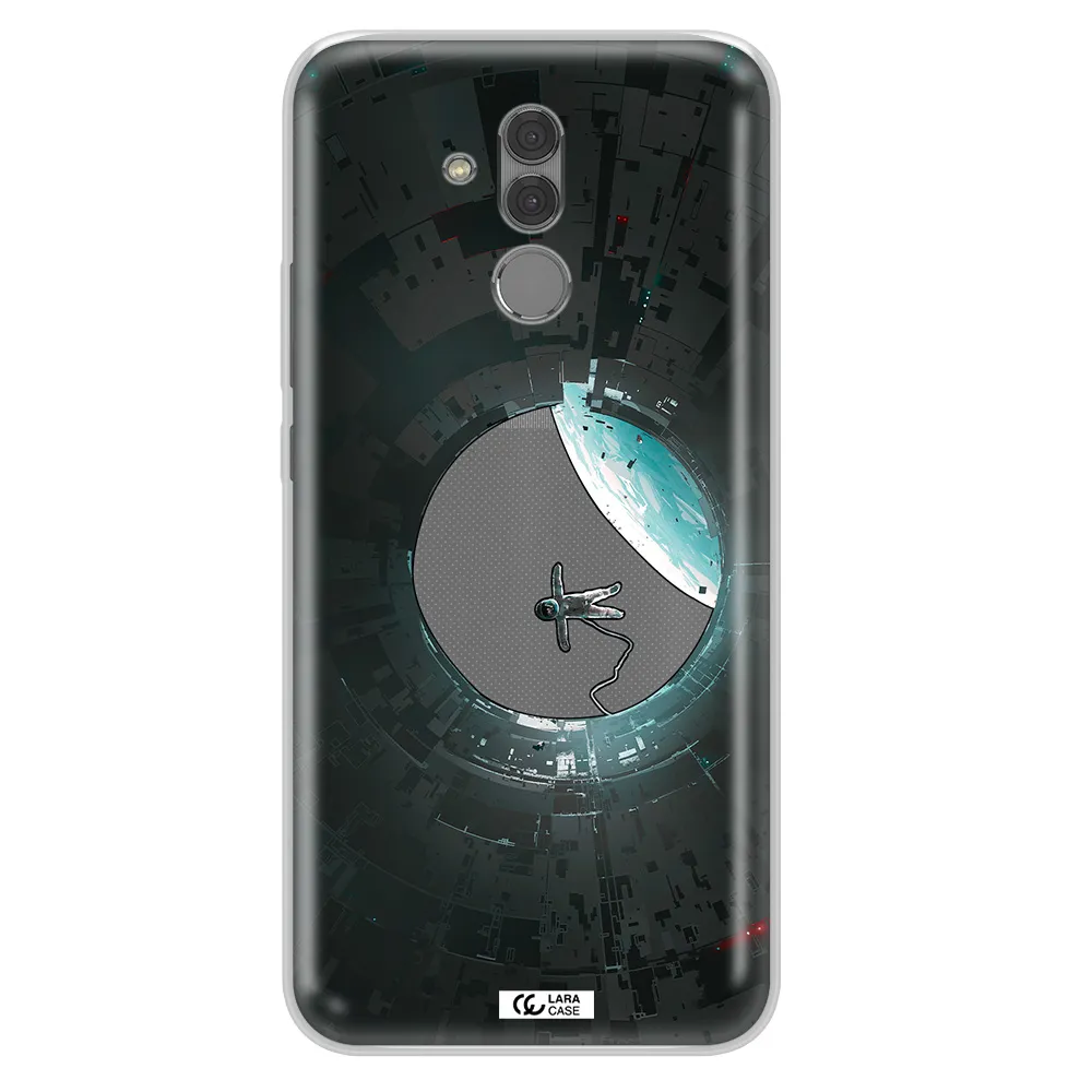 a astronaut in a space station Huawei Mate 20 Lite Clear TPU Case