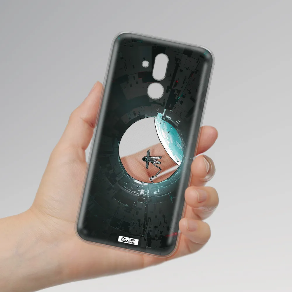 a astronaut in a space station Huawei Mate 20 Lite Clear TPU Case