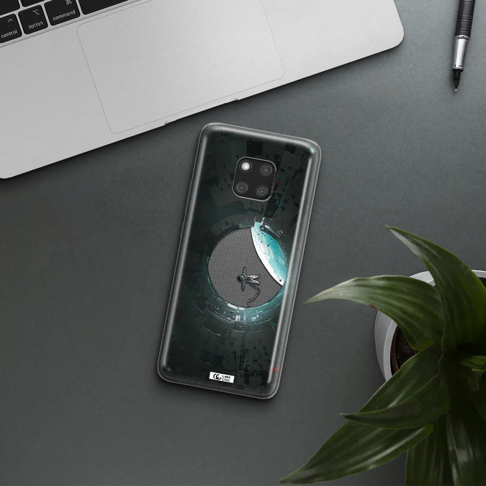 a astronaut in a space station Huawei Mate 20 Pro Clear TPU Case