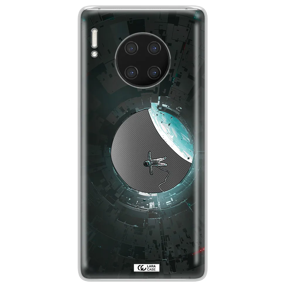 a astronaut in a space station Huawei Mate 30 Pro Clear TPU Case