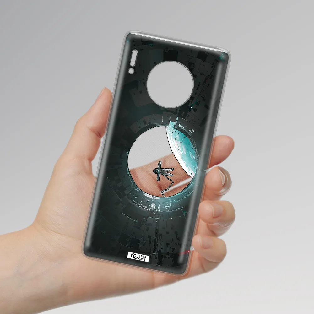 a astronaut in a space station Huawei Mate 30 Pro Clear TPU Case