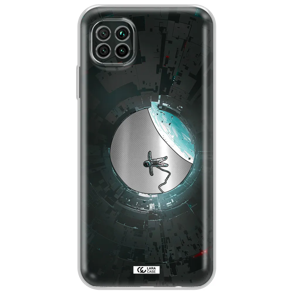 A Astronaut In A Space Station Huawei Nova 7I Clear Tpu Case