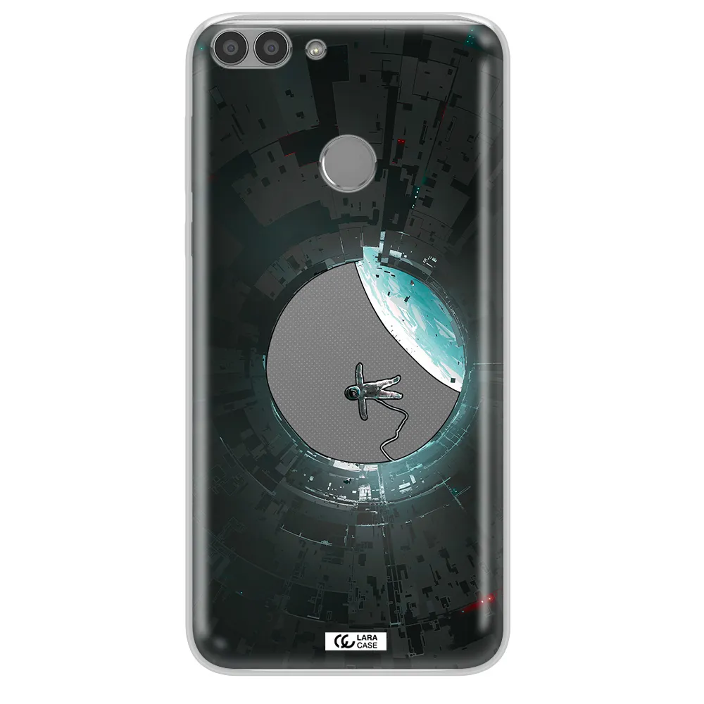 a astronaut in a space station Huawei P Smart Clear TPU Case