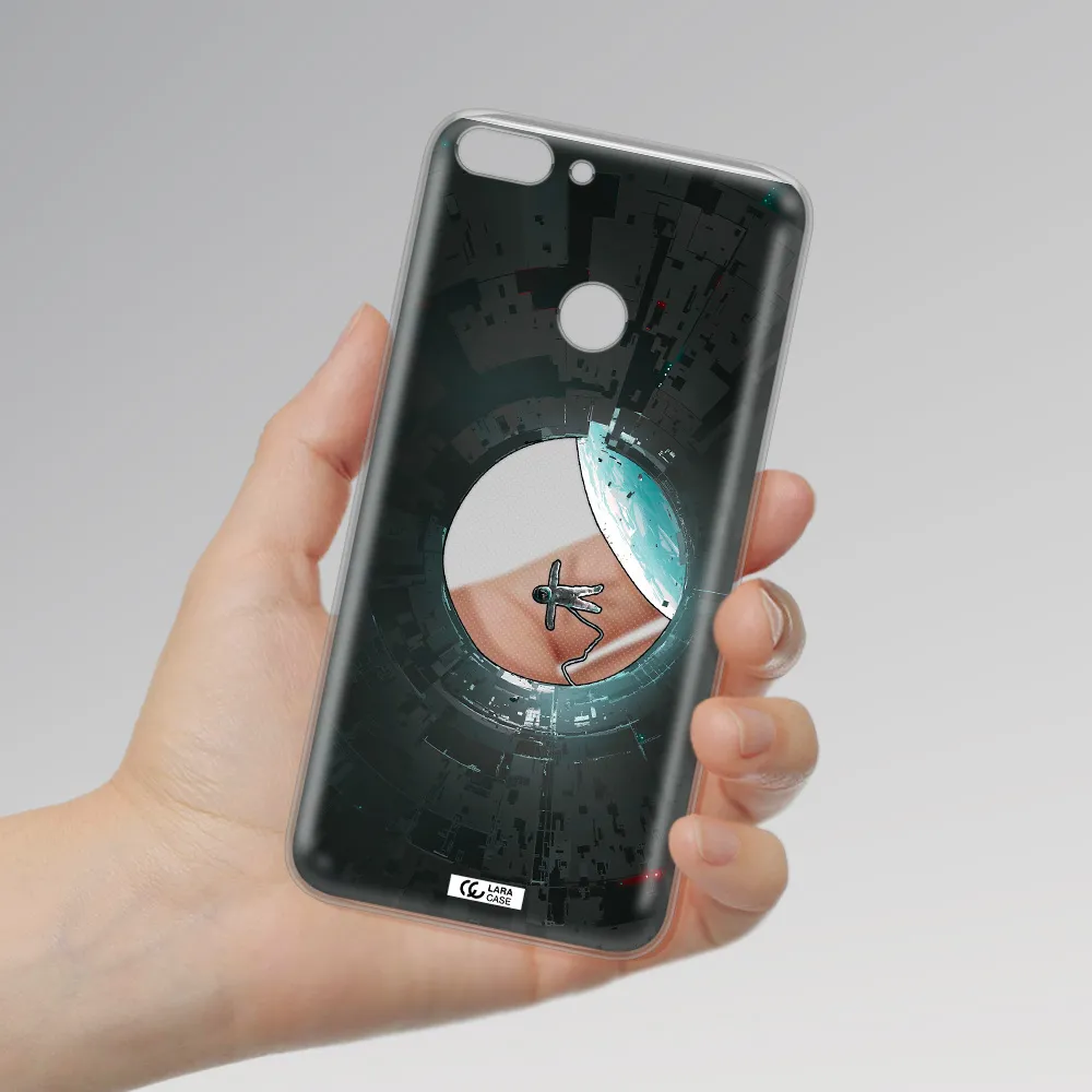 a astronaut in a space station Huawei P Smart Clear TPU Case