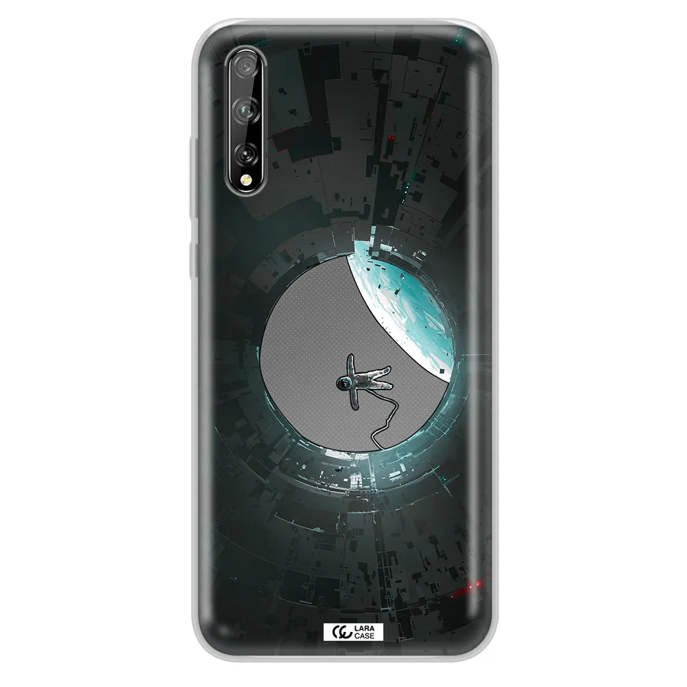 a astronaut in a space station Huawei P Smart S Clear TPU Case