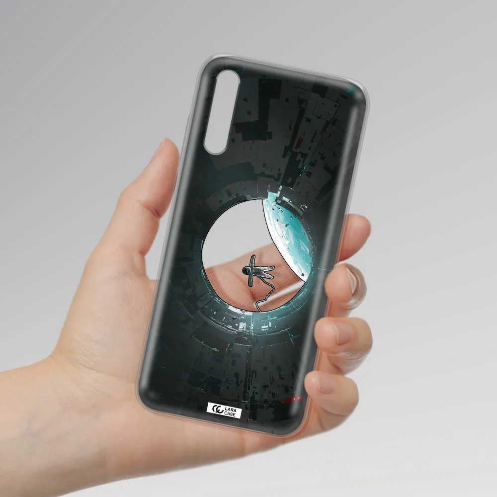 a astronaut in a space station Huawei P Smart S Clear TPU Case
