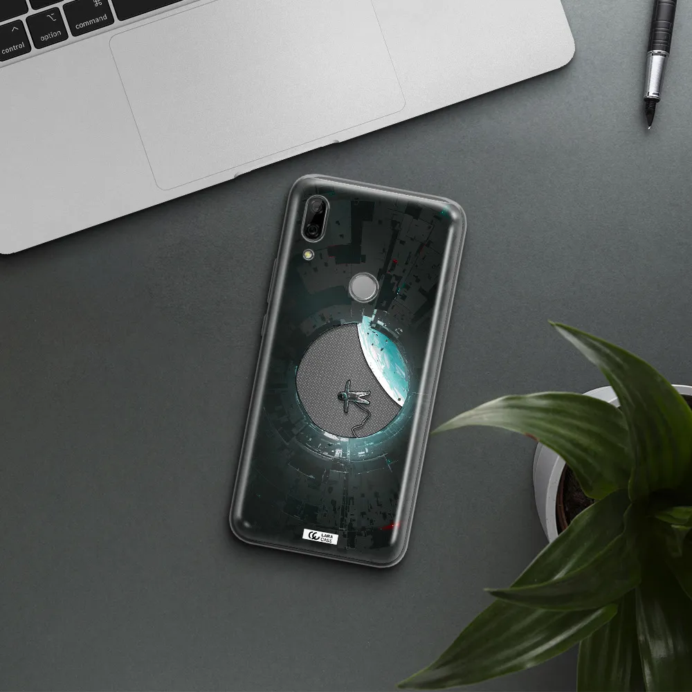 a astronaut in a space station Huawei P Smart Z Clear TPU Case