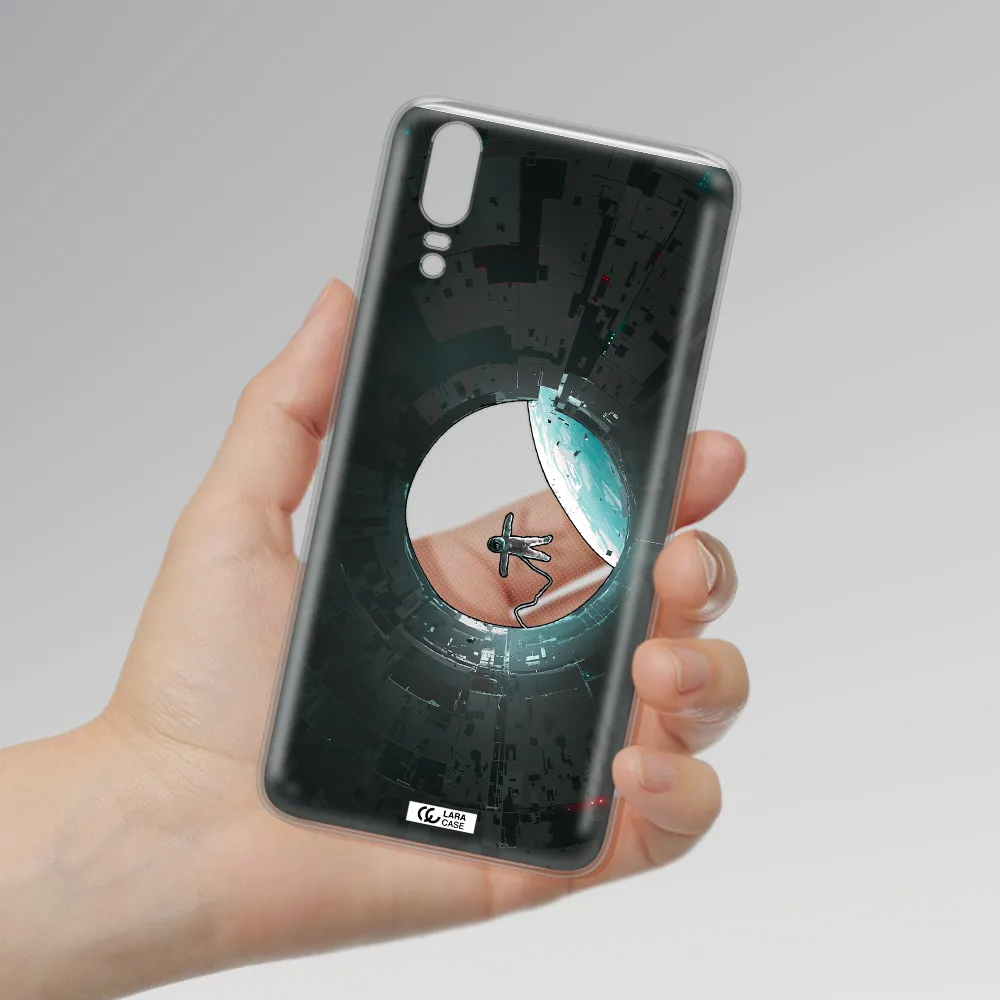 a astronaut in a space station Huawei P20 Clear TPU Case