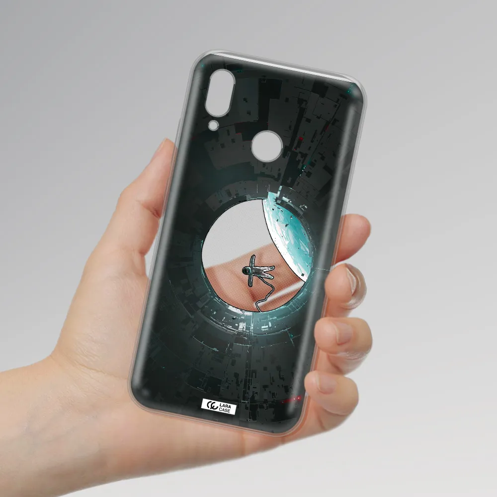 a astronaut in a space station Huawei P20 Lite Clear TPU Case