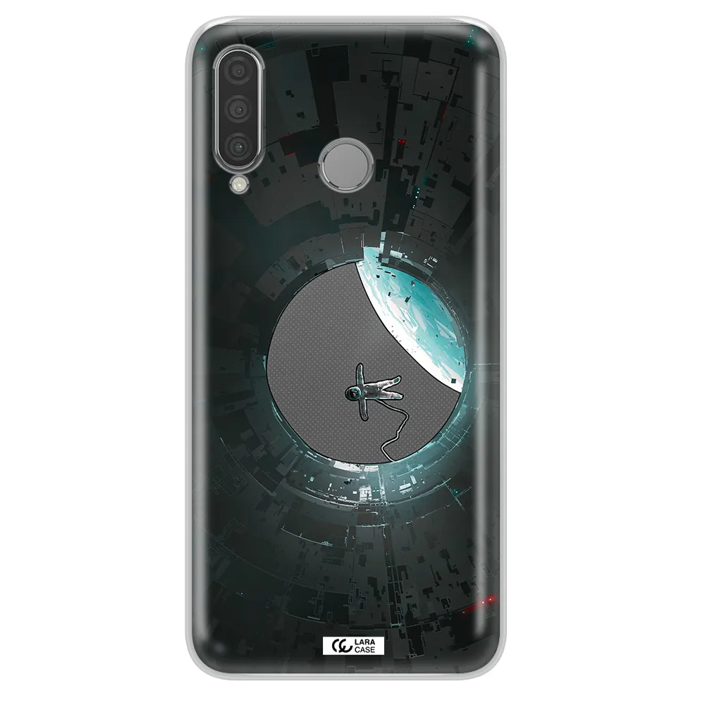 a astronaut in a space station Huawei P30 Lite Clear TPU Case