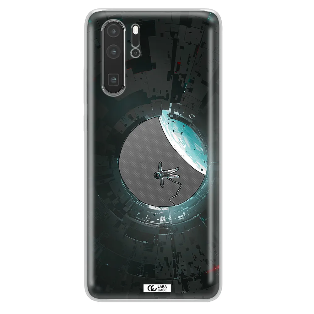 a astronaut in a space station Huawei P30 Pro Clear TPU Case
