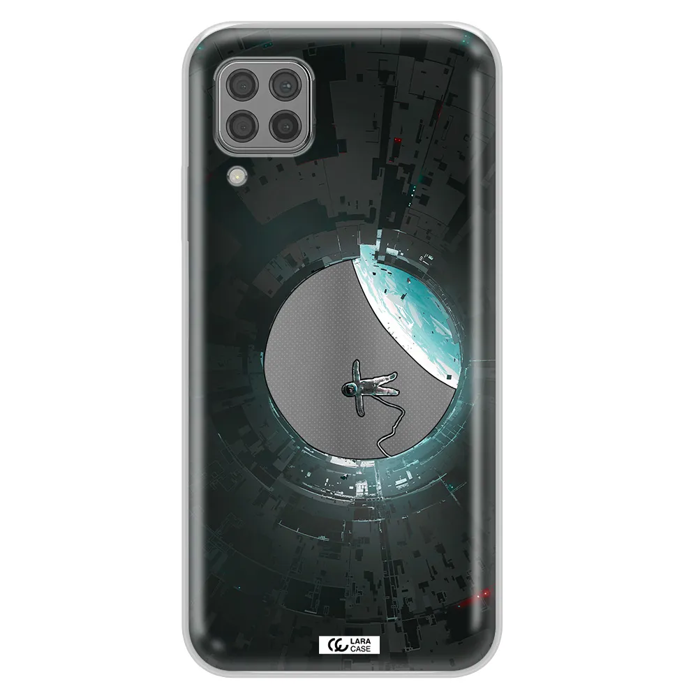 a astronaut in a space station Huawei P40 Lite Clear TPU Case