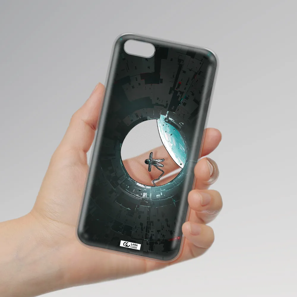 a astronaut in a space station Huawei Y5 2018 Clear TPU Case