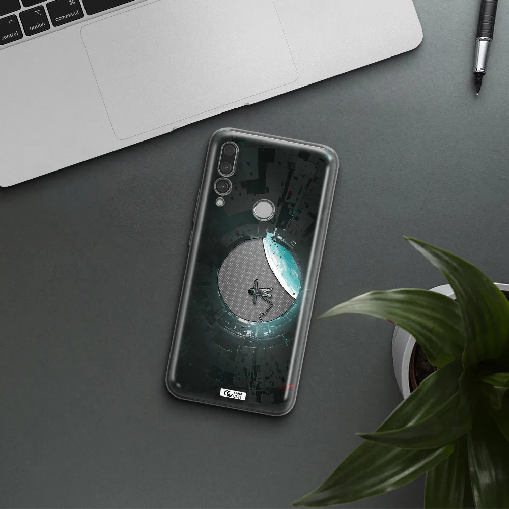 a astronaut in a space station Huawei Y9 Prime 2019 Clear TPU Case