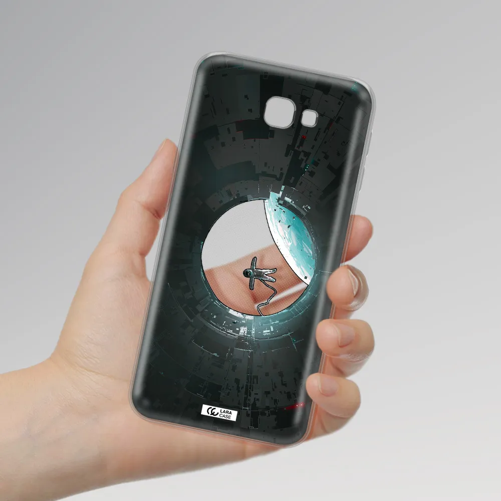 a astronaut in a space station Samsung J5 Prime Clear TPU Case