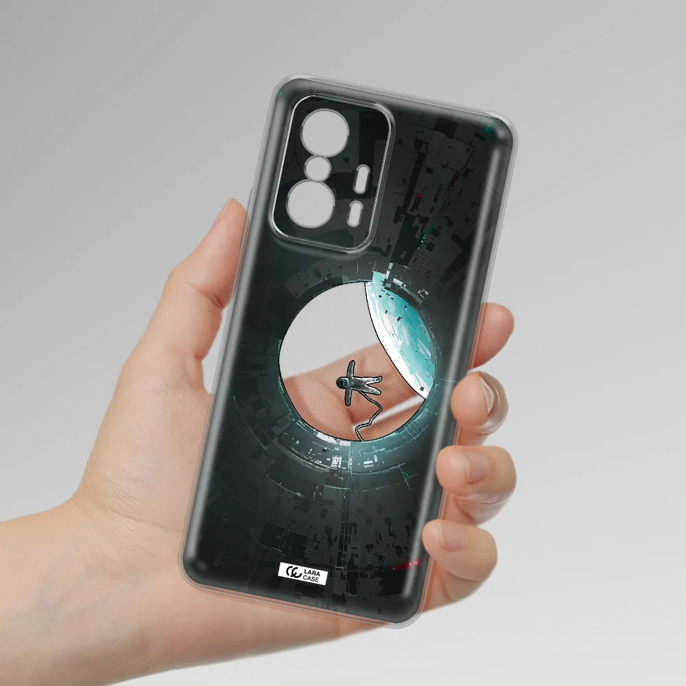 A Astronaut In A Space Station Xiaomi 11T Clear Tpu Case