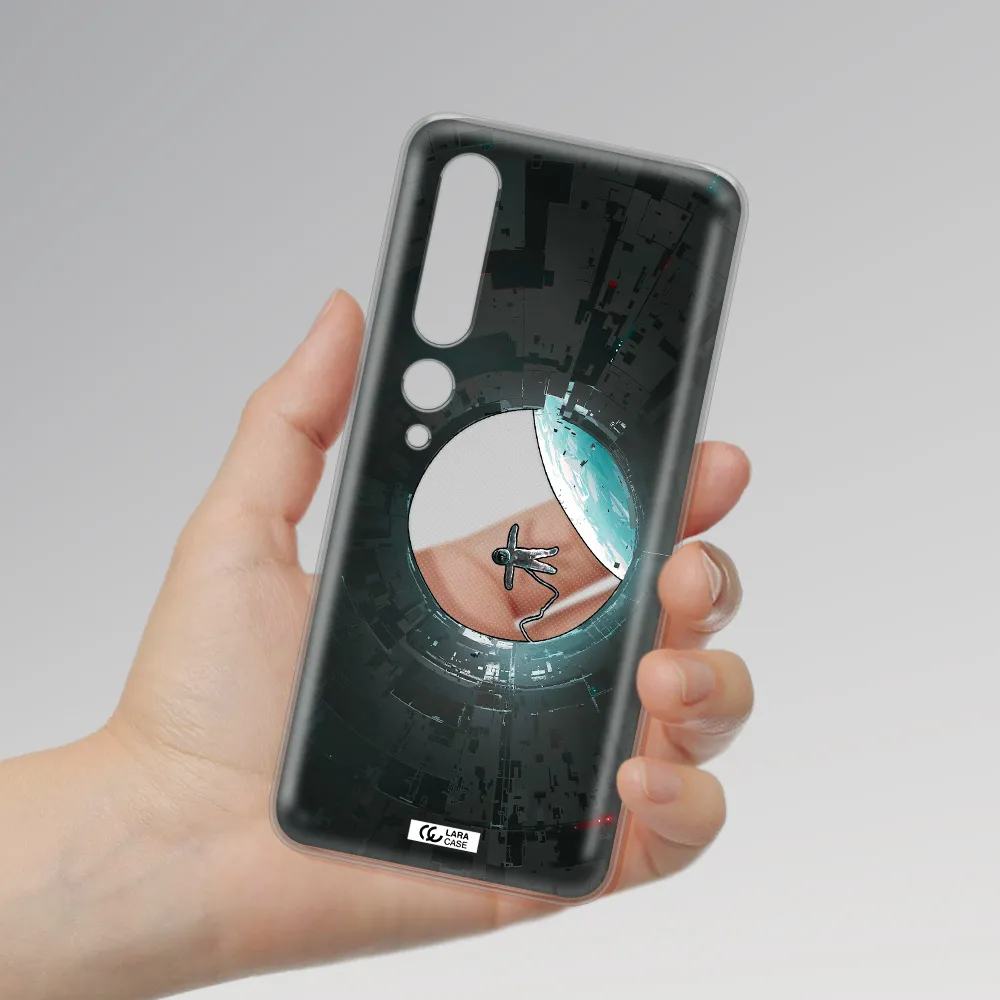 a astronaut in a space station Xiaomi Mi 10 Pro Clear TPU Case