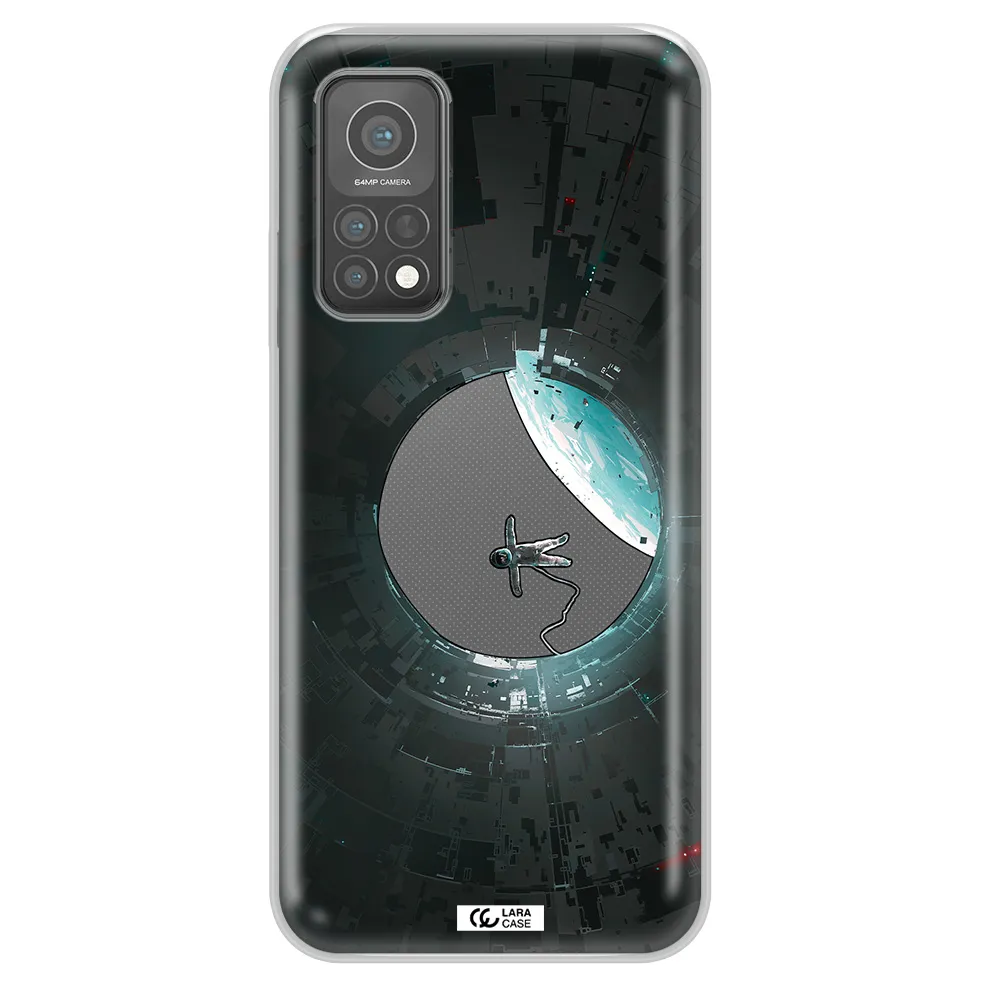 a astronaut in a space station Xiaomi Mi 10 T Pro Clear TPU Case