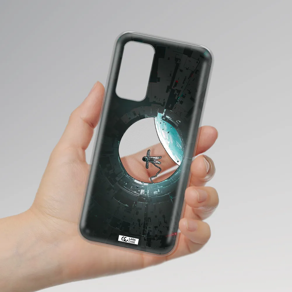 a astronaut in a space station Xiaomi Mi 10 T Pro Clear TPU Case