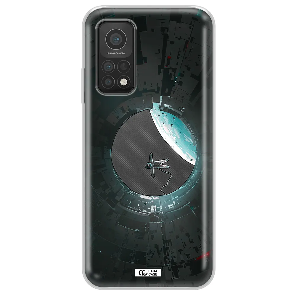 a astronaut in a space station Xiaomi Mi 10T Clear TPU Case