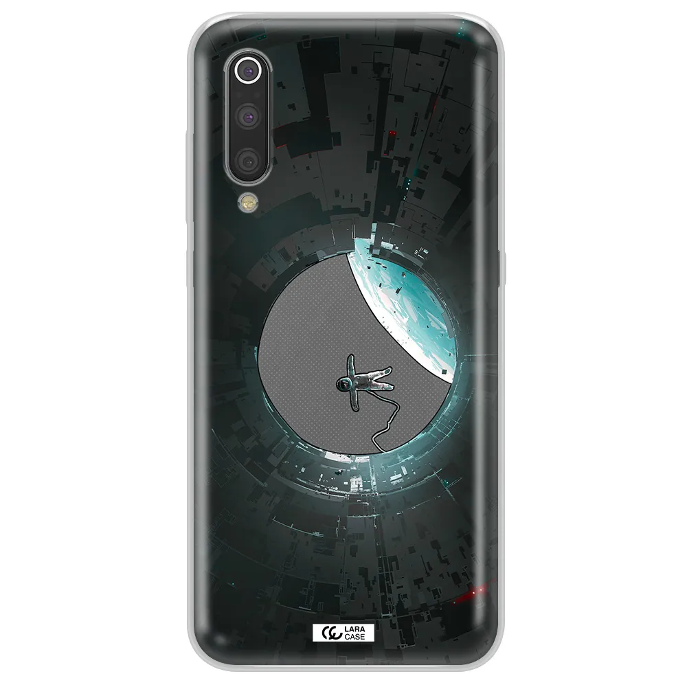 a astronaut in a space station Xiaomi Mi 9 Clear TPU Case
