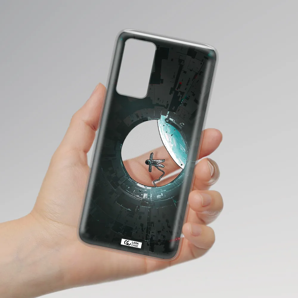 a astronaut in a space station Xiaomi Note 11 Pro Clear TPU Case