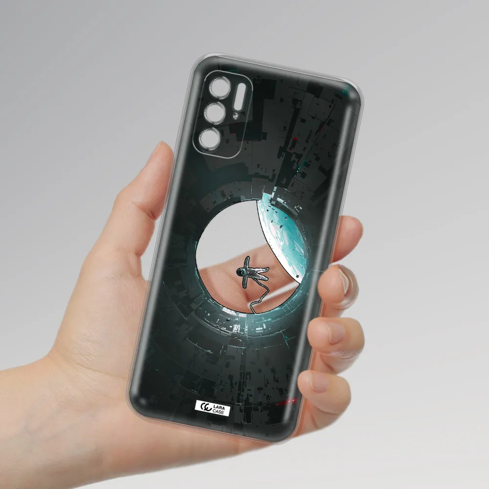 A Astronaut In A Space Station Xiaomi Poco M4 Pro 5G Clear Tpu Case