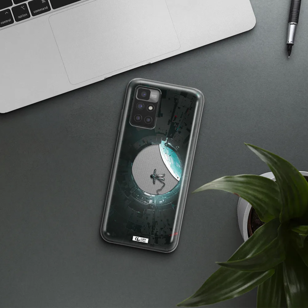 a astronaut in a space station Xiaomi Redmi 10 Clear TPU Case