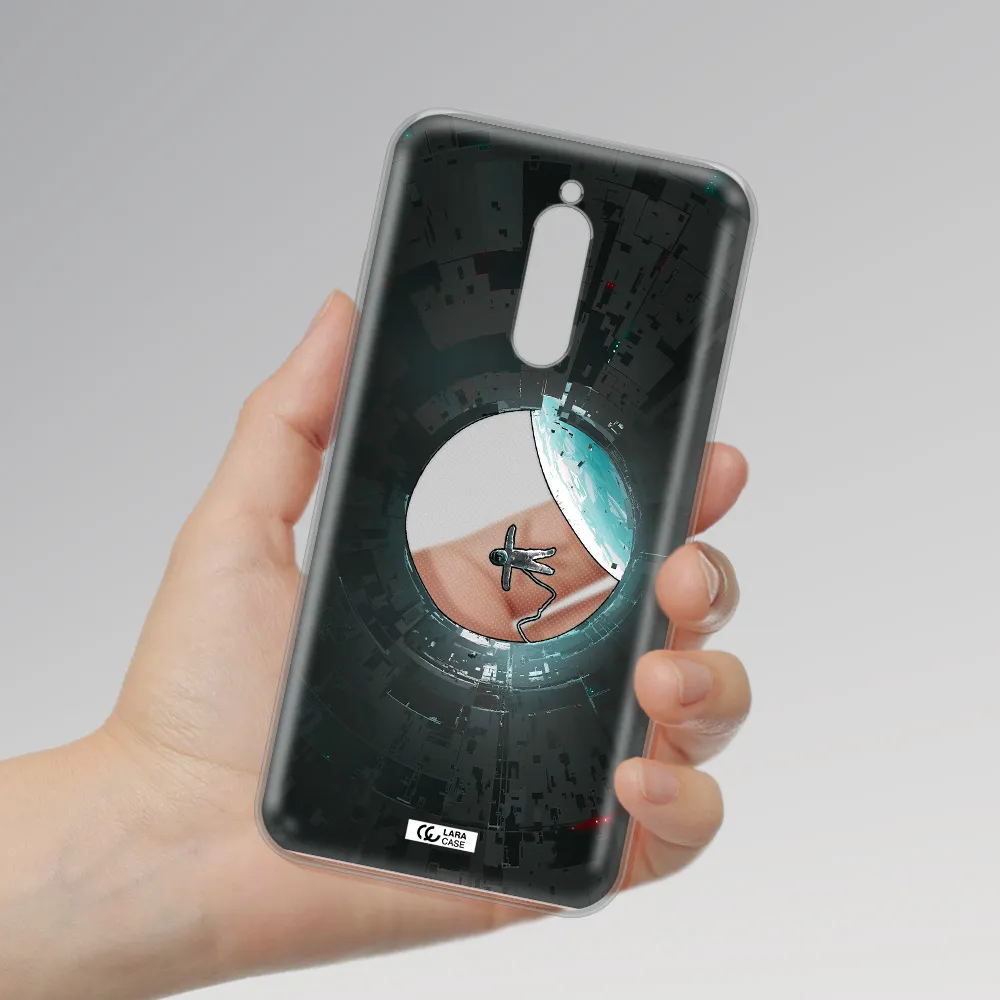 A Astronaut In A Space Station Xiaomi Redmi 8 Clear Tpu Case