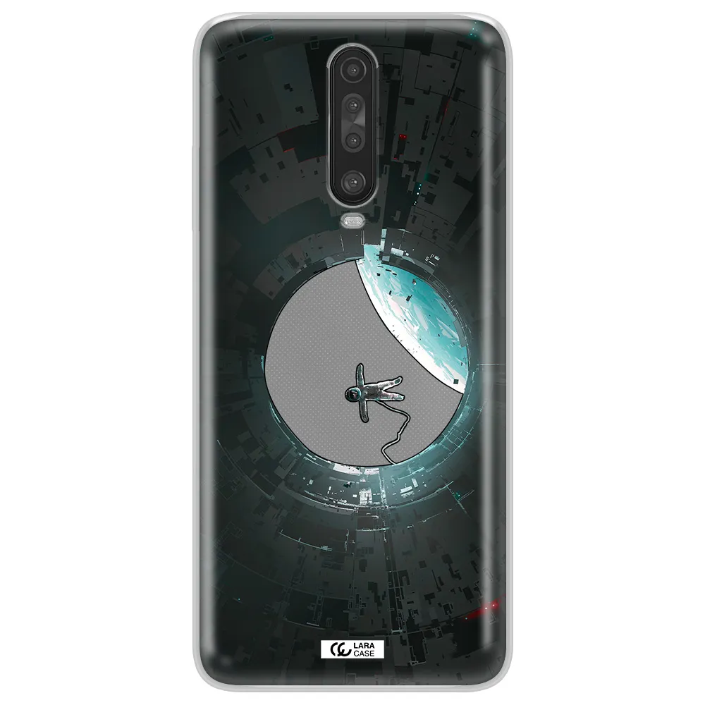 a astronaut in a space station Xiaomi Redmi K30 Clear TPU Case
