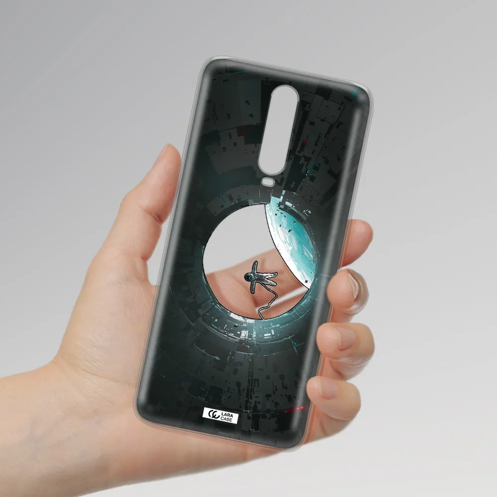 a astronaut in a space station Xiaomi Redmi K30 Clear TPU Case