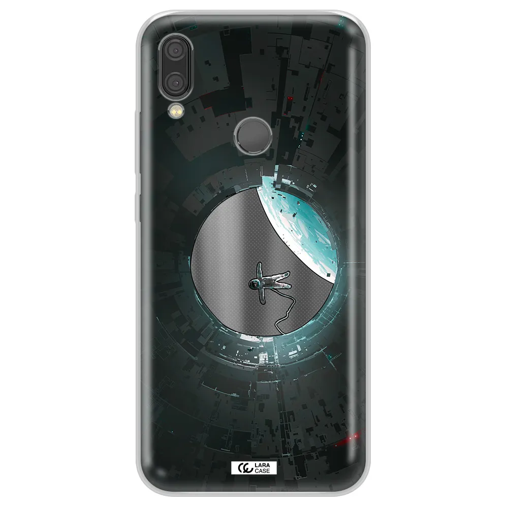 a astronaut in a space station Xiaomi Redmi Note 7 Clear TPU Case