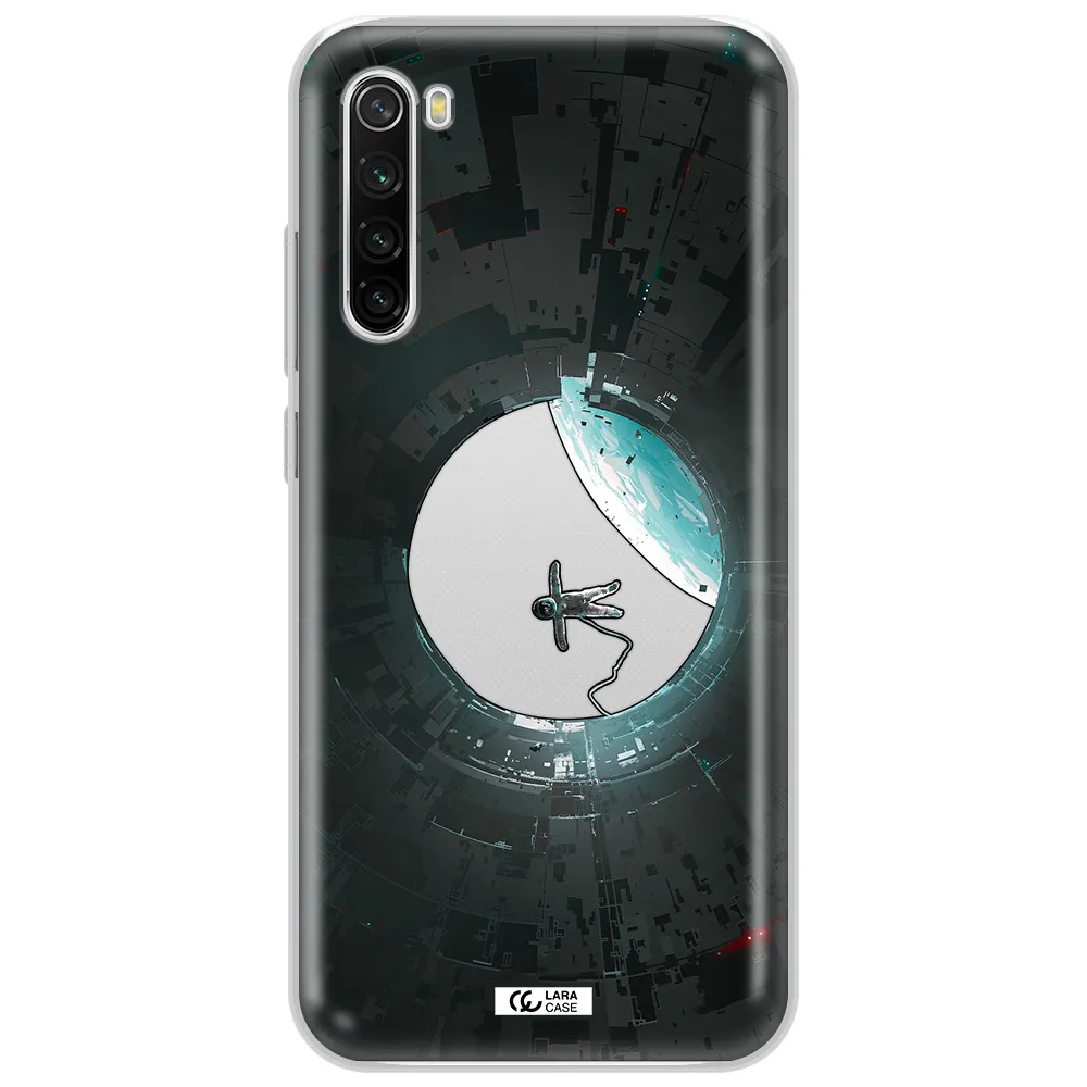 A Astronaut In A Space Station Xiaomi Redmi Note 8T Clear Tpu Case