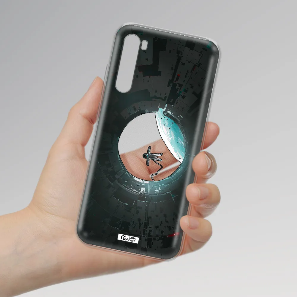 A Astronaut In A Space Station Xiaomi Redmi Note 8T Clear Tpu Case