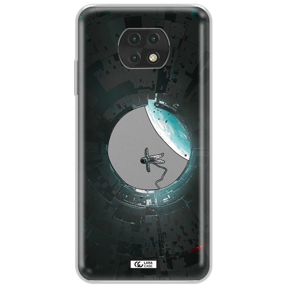 A Astronaut In A Space Station Xiaomi Redmi Note 9T Clear Tpu Case