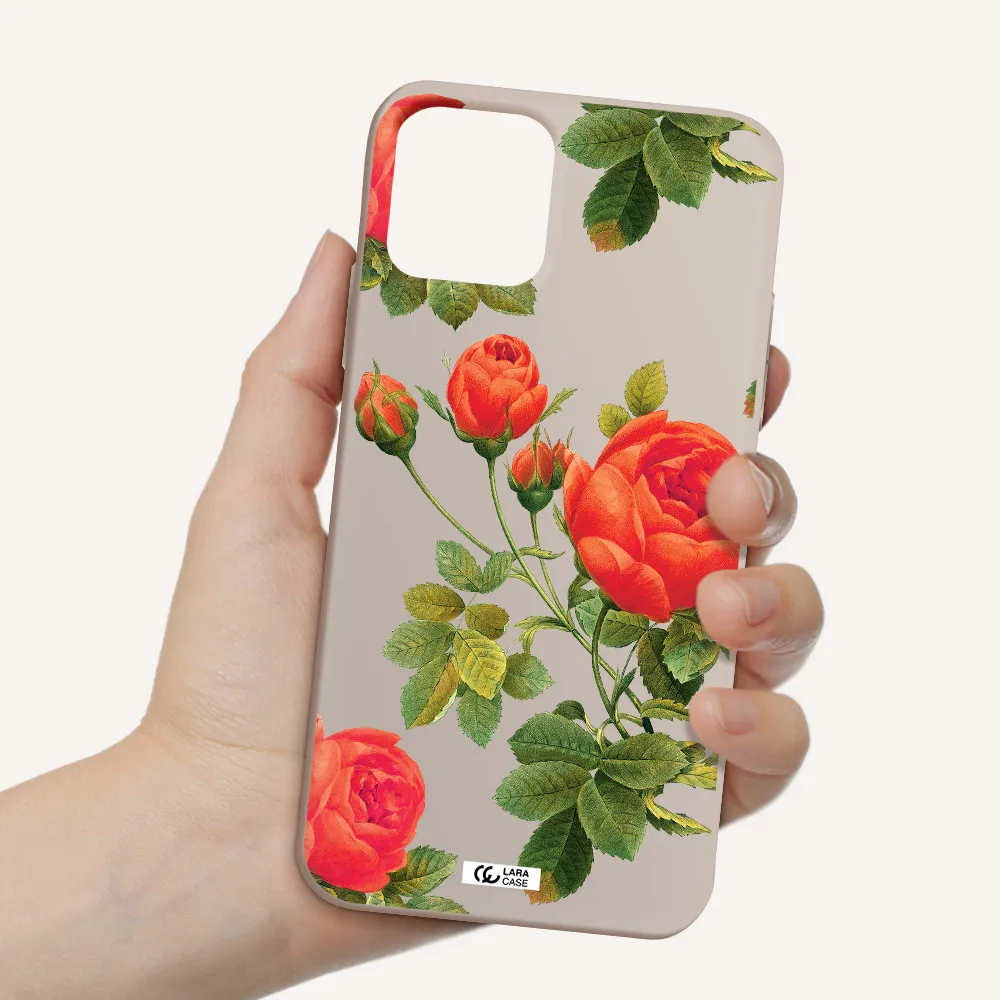 a close-up of a flower Apple iPhone 11 pro max Silicone Stone Case