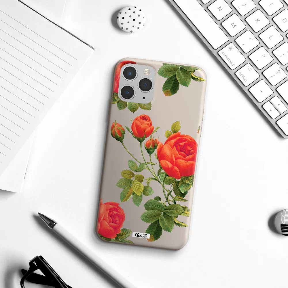 a close-up of a flower Apple iPhone 11 pro Silicone Stone Case