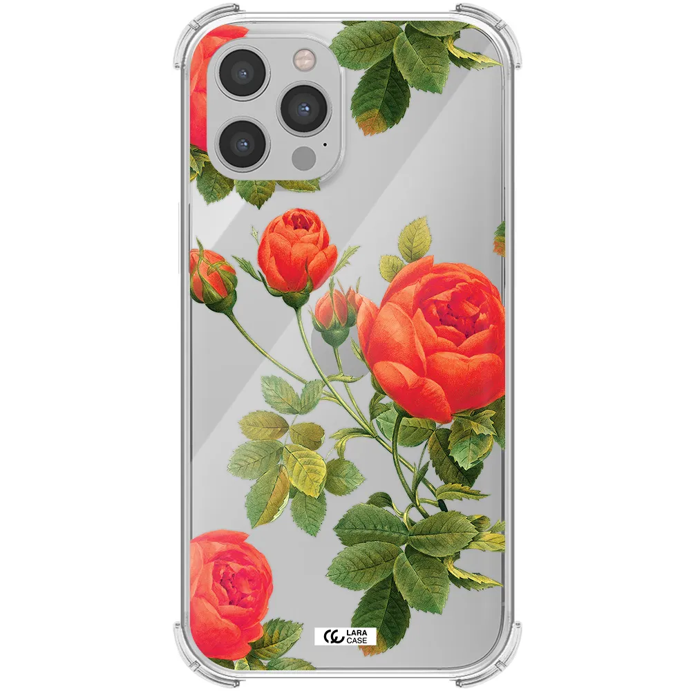 a close-up of a flower Apple iPhone 12 pro max Clear PC Case