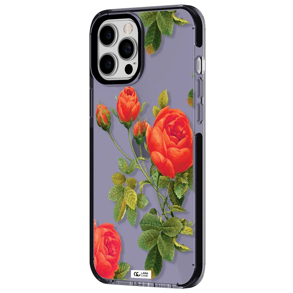 a close-up of a flower Apple iPhone 12 pro max impact Lilac Case
