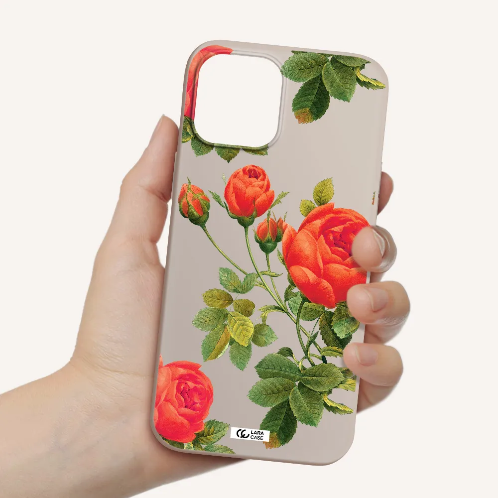 a close-up of a flower Apple iPhone 12 pro Silicone Stone Case
