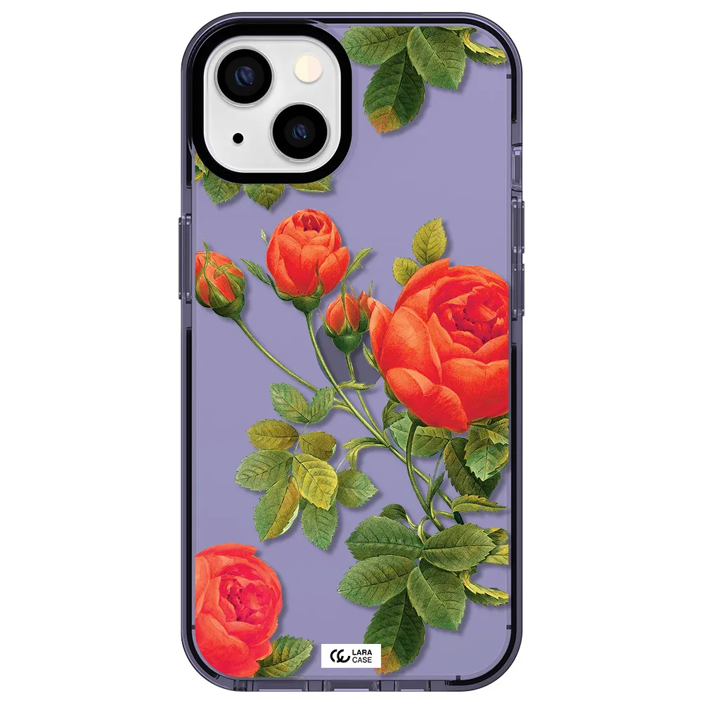 a close-up of a flower Apple iPhone 13 impact Lilac Case