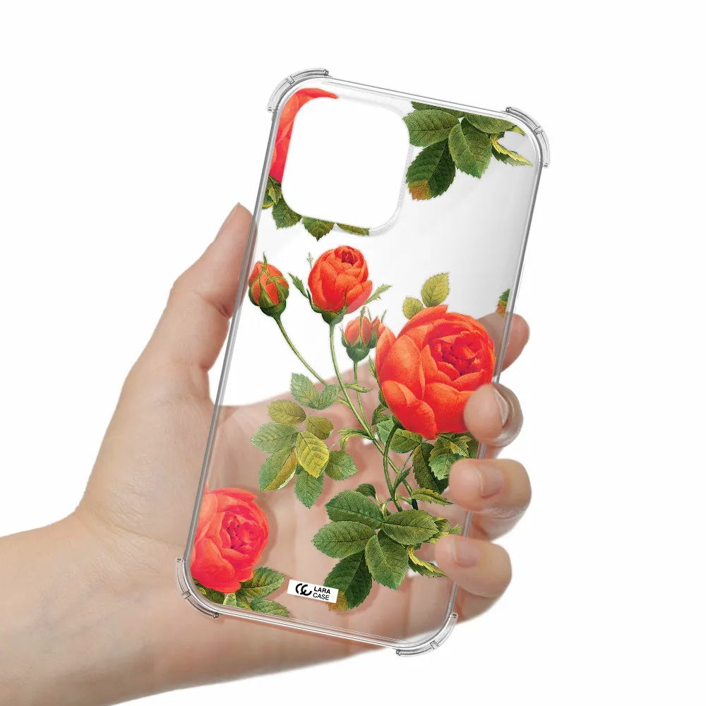 a close-up of a flower Apple iPhone 13 Pro Clear PC Case