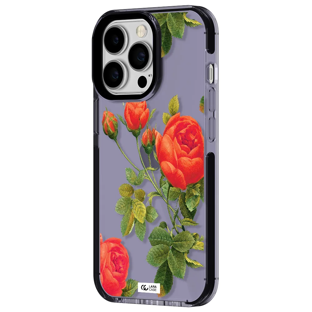 a close-up of a flower Apple iPhone 13 Pro impact Lilac Case