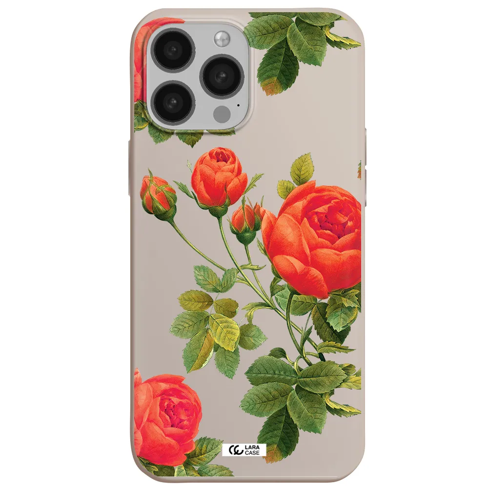 a close-up of a flower Apple iPhone 13 Pro Silicone Stone Case