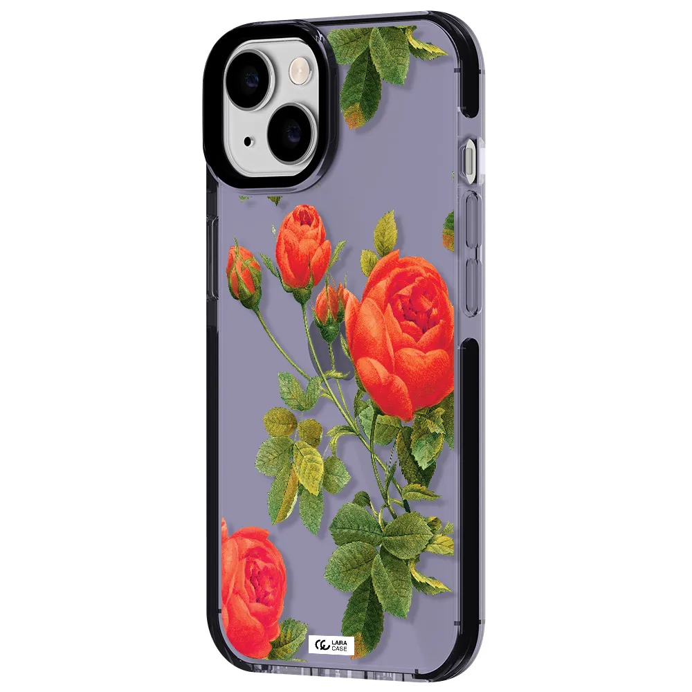 a close-up of a flower Apple iPhone 14 impact Lilac Case