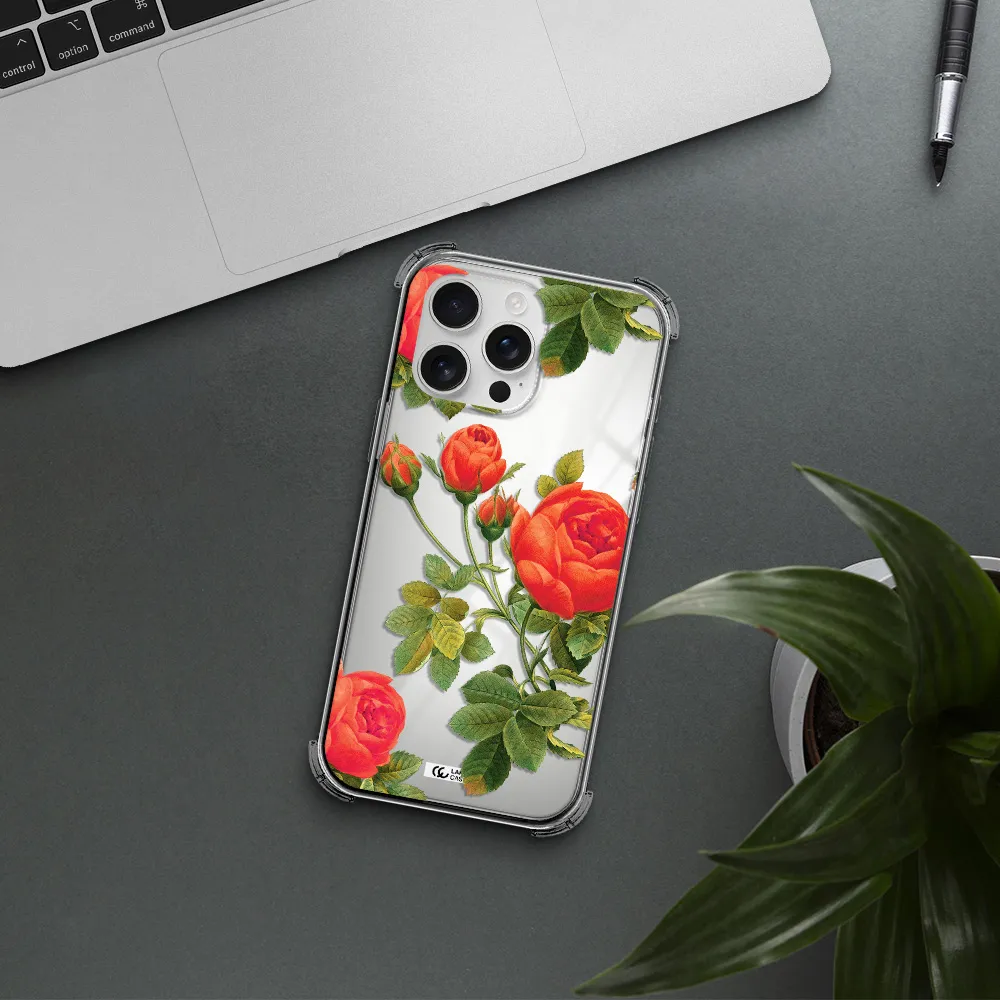 A Close-Up Of A Flower Apple Iphone 16 Pro Max Clear Pc Case