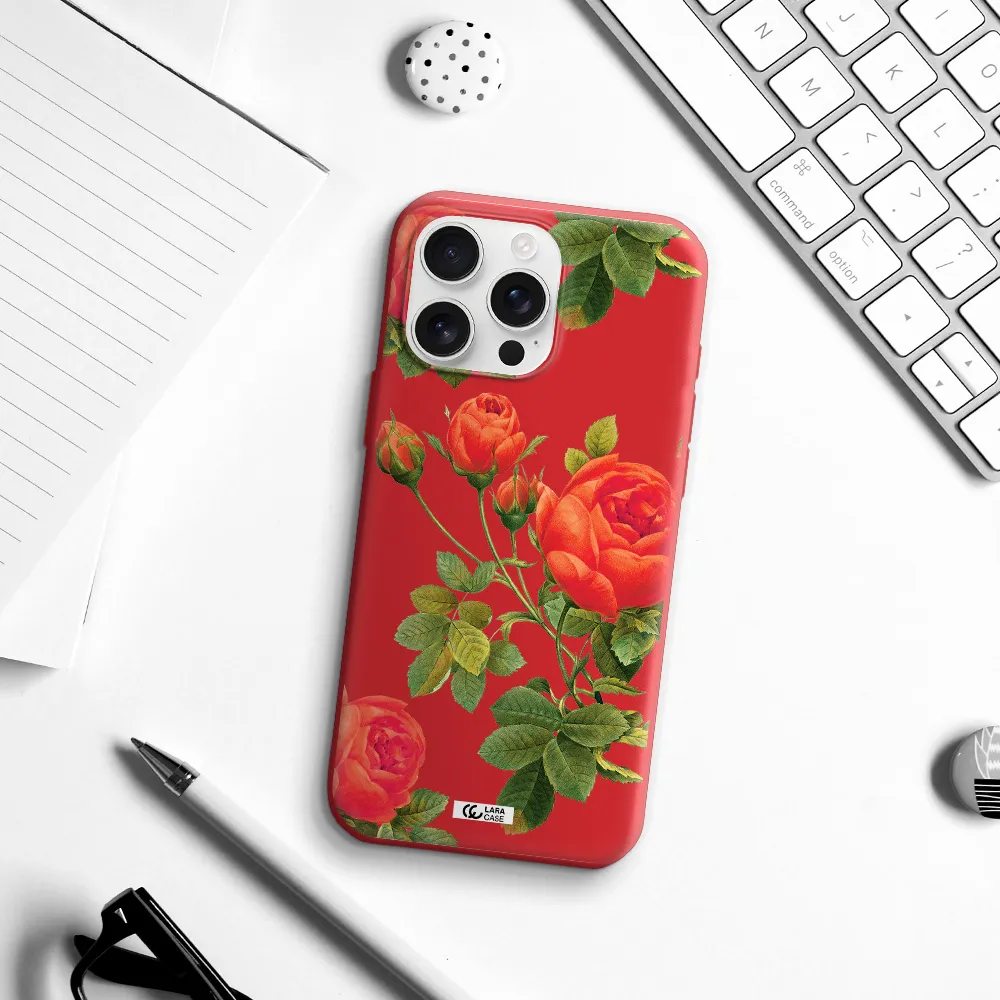 A Close-Up Of A Flower Apple Iphone 16 Pro Max Silicone Stone Case