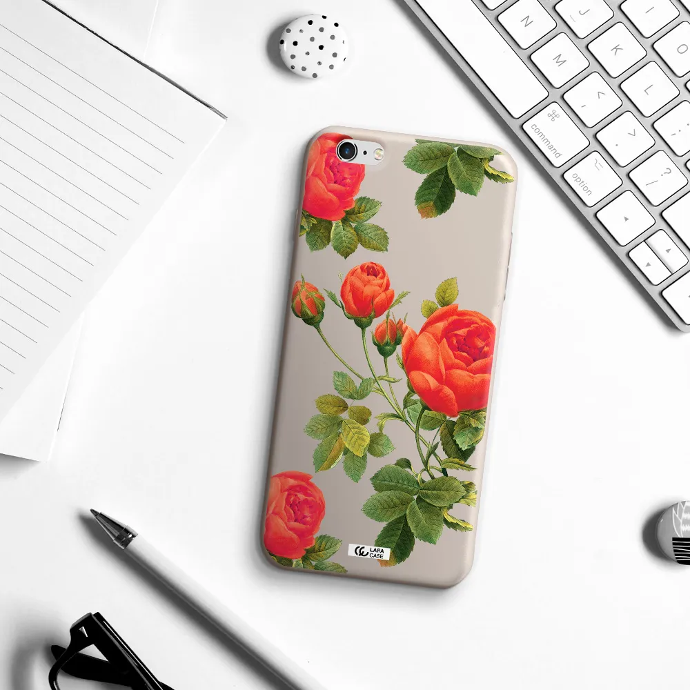 a close-up of a flower Apple iPhone 6 plus Silicone Stone Case