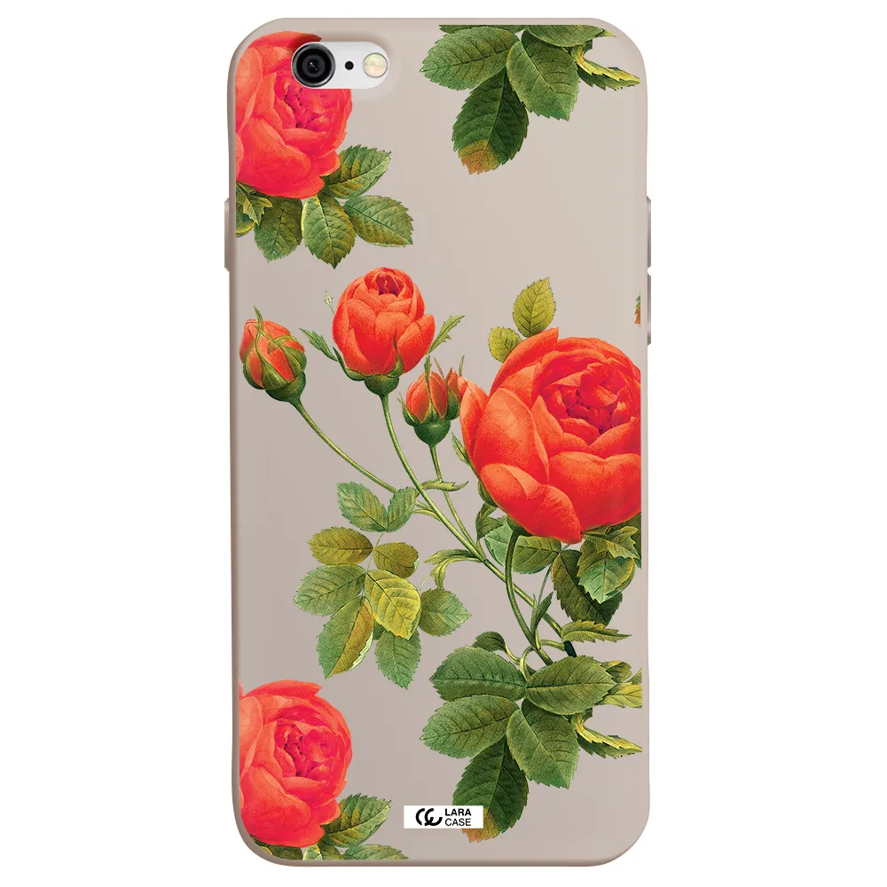 a close-up of a flower Apple iPhone 6 Silicone Stone Case